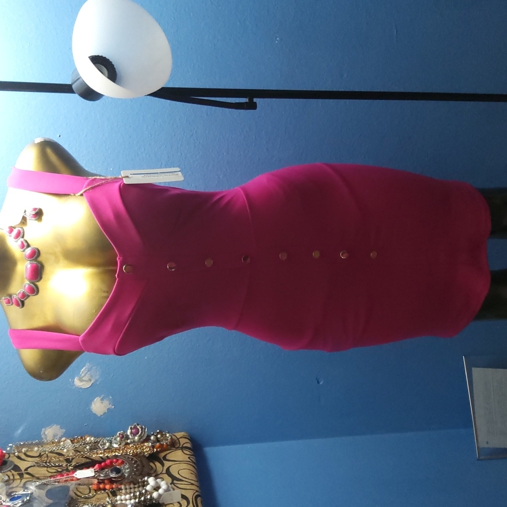 PINK  BODYCON DRESS